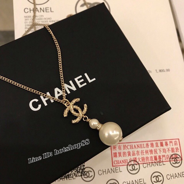 Chanel專櫃新款飾品項鏈 香奈兒葫蘆項鏈 zgb1337